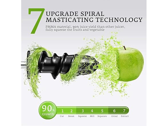 Qisebin Slow Juicer Masticating Machine