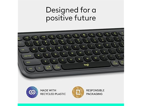 Logitech POP ICON Keys Wireless Bluetooth Keyboard