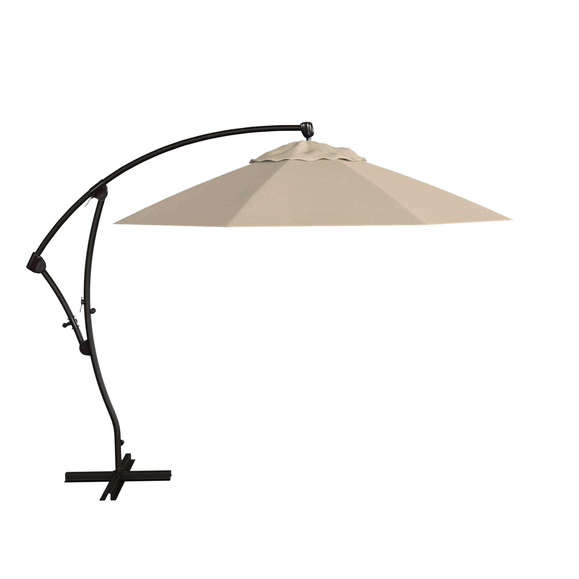 CA 9'Rd Cantilever Umbrella, Solution Dyed Olefin - Gallery 20