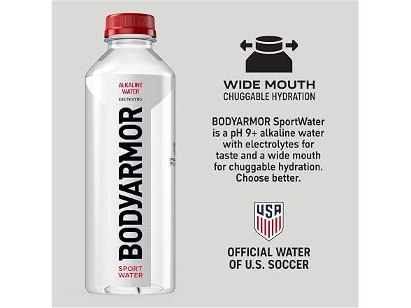 BODYARMOR SportWater Alkaline Water 24 Pack