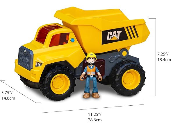 CAT Power Action Crew 12" Dump Truck Toy