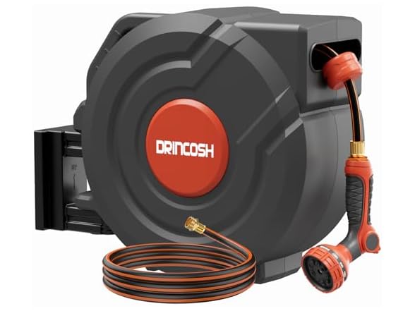Retractable Hose Reel5/8 in x 90 ft
