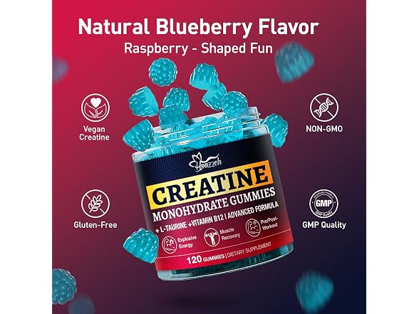 Creatine Gummies for Women & Men