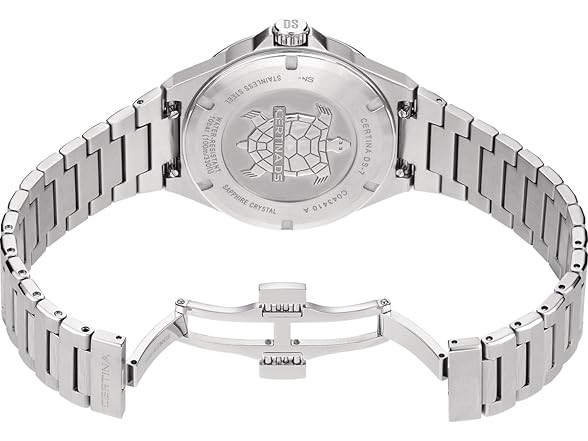 Certina, Mens, DS 7 Gent Std Quartz, 39, mm, Steel, Quartz, Green