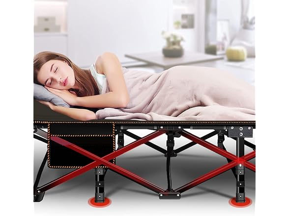 ABORON 28" Wide Camping Cot for Adults