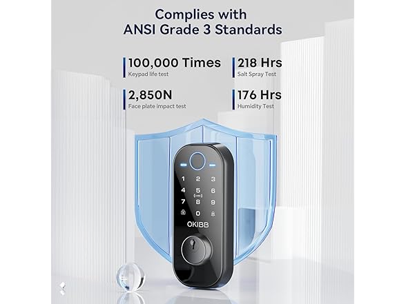 OKIBB Keyless Entry Door Lock