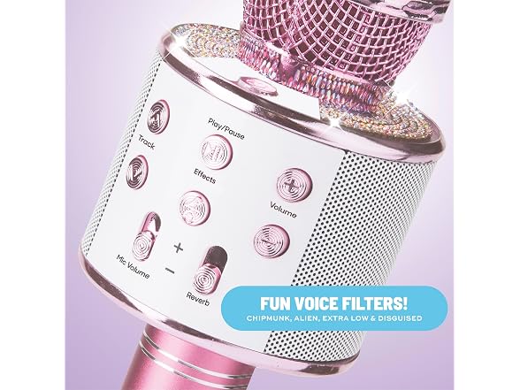 Claire's Bluetooth Karaoke Microphone for Kids