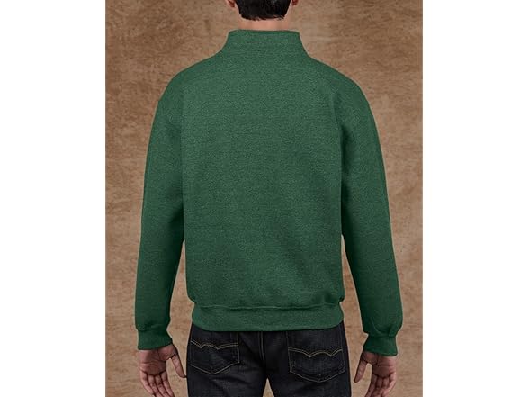 Gildan Quarter-Zip Navy (S)