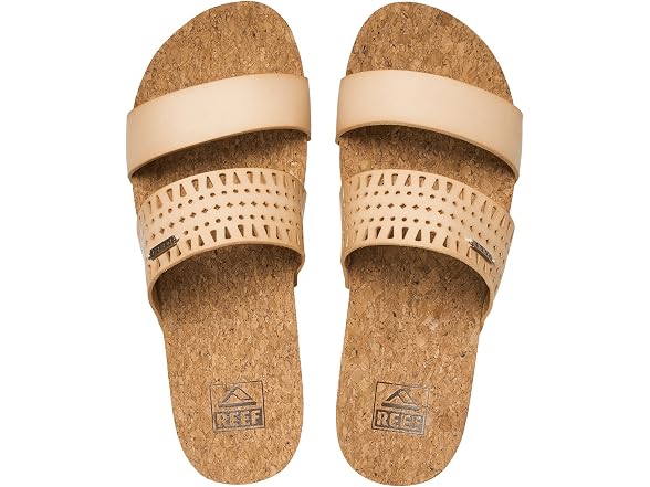 REEF Cushion Vista Perf Womens Fashion Slide Sandal