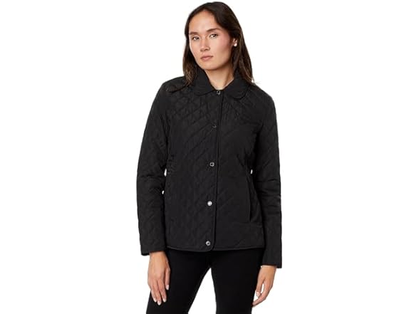 Calvin Klein Short Quilted Jacket Black