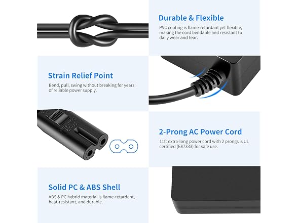 NEEWER AC 100-240V to DC 12V 5A 60W