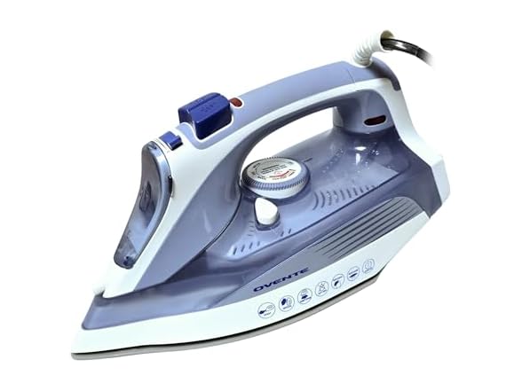 OVENTE OVENTE Steam Iron for Clothes, 1200W Lightweight Ste
