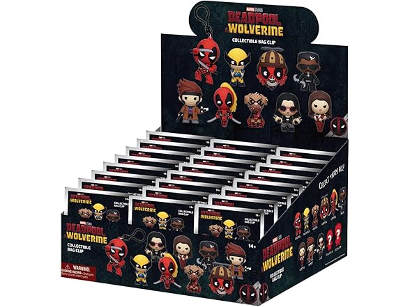 Marvel Deadpool Movie 3D Foam Bag Clip Blind Bag