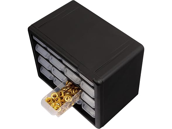 Akro-Mils 16-Drawer Plastic Drawer Storage Cabinet for Gar