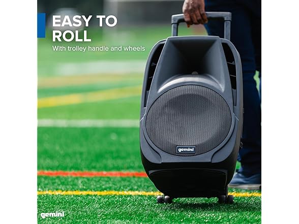 Gemini Portable Bluetooth Karaoke Speaker