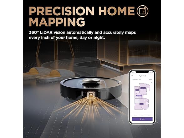 Shark RV2820ZEUS SHARK POWER DETECT 2IN1 ROBOT VACUUM AND M