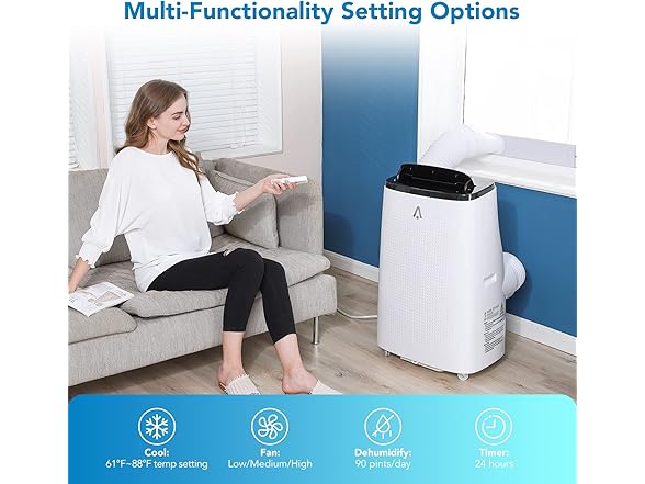(NEW!) GarveeTech 14000 BTU Portable AC