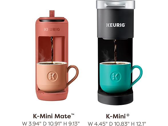 Keurig K-Mini Mate Single Serve K-Cup Coffee Maker- Red