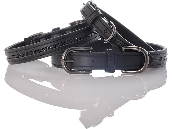 Roxy - The Crystal Bling Collar, Black Bling