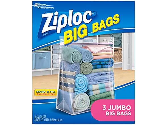 Ziploc Big Bag Jumbo 3ct