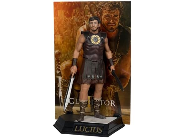 McFarlane Toys- Lucius (Gladiator II) 6in Posed Figure