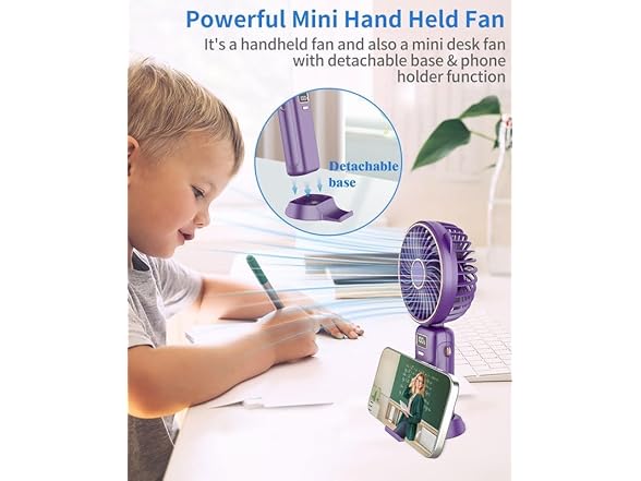 DUOLZ Handheld Fan