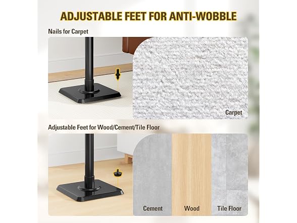 Mounting Dream Adjustable Speaker Stands