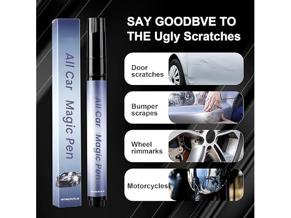 Kurhuxtn APP-Auto-150 Car Scratch Remover Magic Pen 