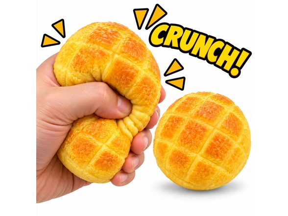 Pineapple Bun Crunch Squishy