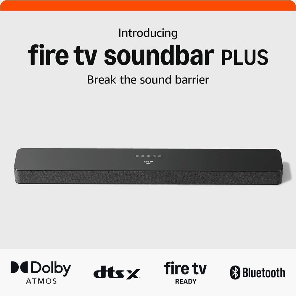 Amazon Fire TV Soundbar Plus (Newest Model) - Gallery 10