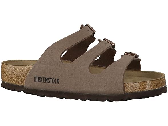 Birkenstock Unisex Florida Soft Footbed Birkibuc Mocha (41 EU)