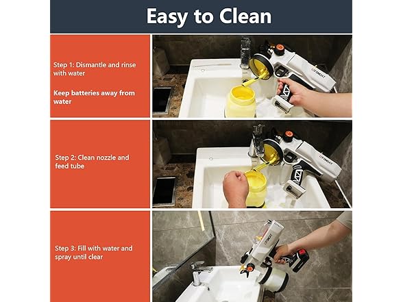 Nouno STORM2000 LeFondat Cordless Airless Paint Sprayer