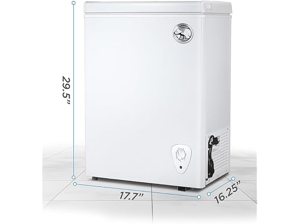 Commercial Cool 1.8 Cu. Ft. Compact Chest Freezer