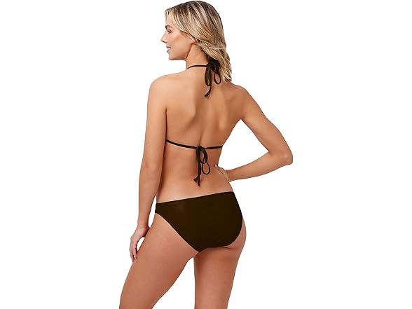 FOCO CLEVELAND BROWNS Womens Solid Wordmark Bikini Bottom