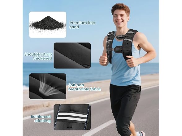Cavry Adjustable Weighted Vest