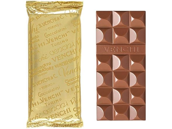 Venchi Milk Chocolate Bar 2.75oz