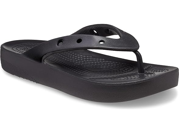 Crocs Classic Platform Women's Flip Black