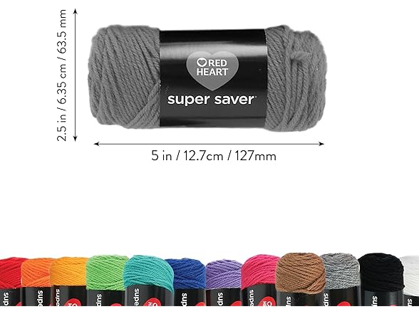 Red Heart Super Saver Super Yarn Craft Kit for Crochet
