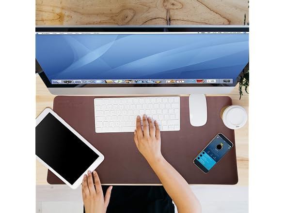 Office Desk Pad Brown
