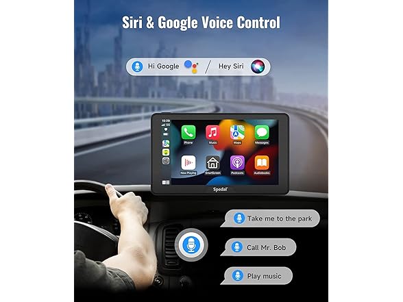 Spedal Portable Car 7" Touchscreen