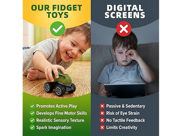 FORLINX Dinosaurs Party Favors for Kids