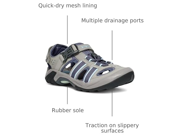 Teva Women's Omnium Sandal,Slate,9 M US