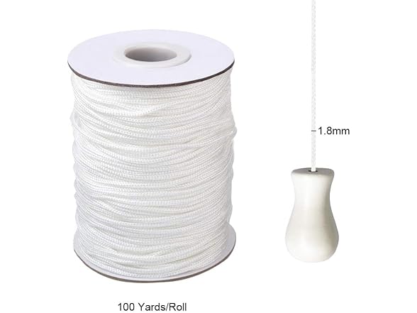 Vtete 1.8 mm × 100 Yards/Roll Braided Lift Blind