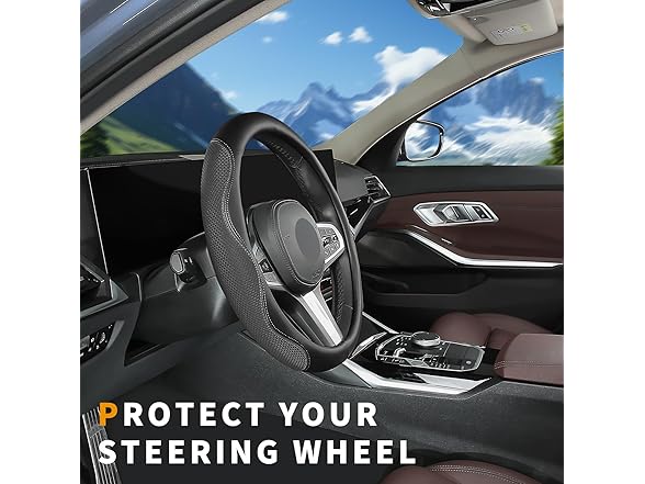 Custom-Fit for Subaru Steering Wheel Cover