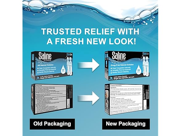 Saline Ampoules 20ct