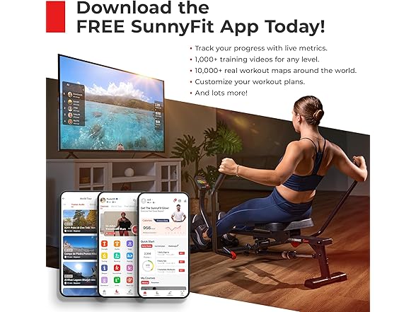 Sunny Health & Fitness Smart Treadmill