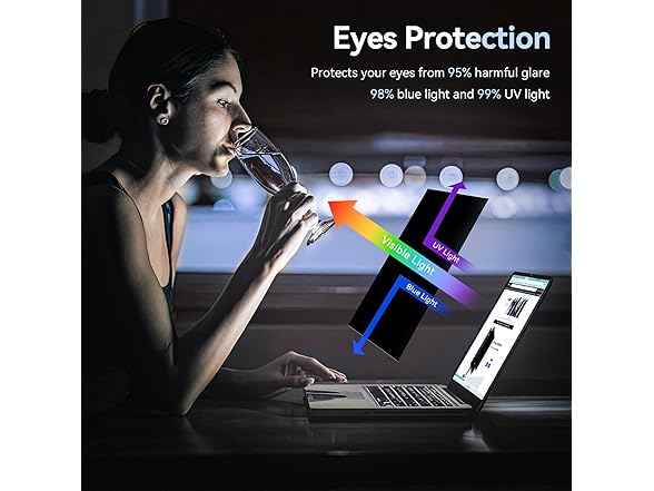 15.6" Universal Laptop Privacy Screen