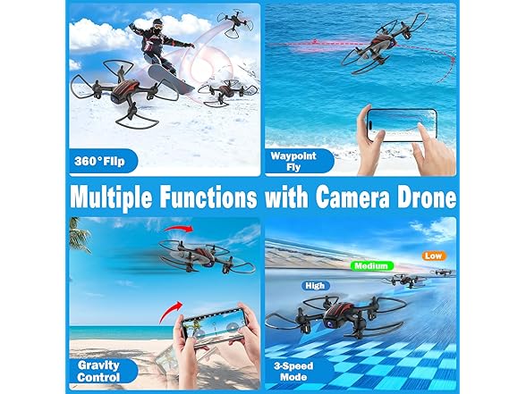 Sozun Remote Control Mini Drone