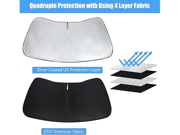 Ford Explorer Windshield Sun Shade