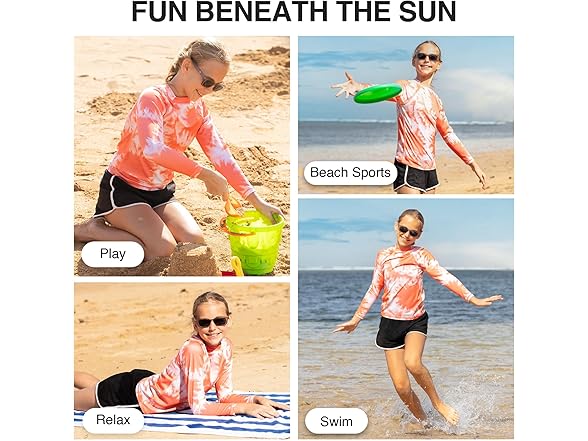 Kanu Surf Girls Beach Girl Rashguard
